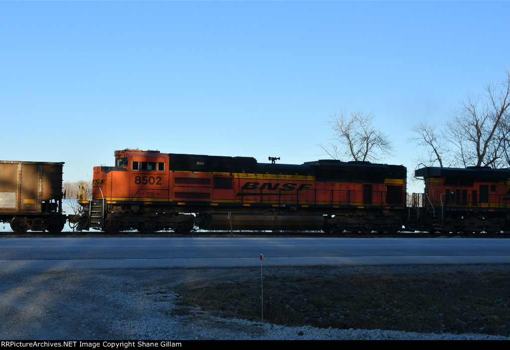 BNSF 8502 Roster shot